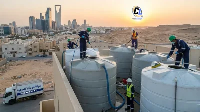 تنظيف خزانات غرب الرياض