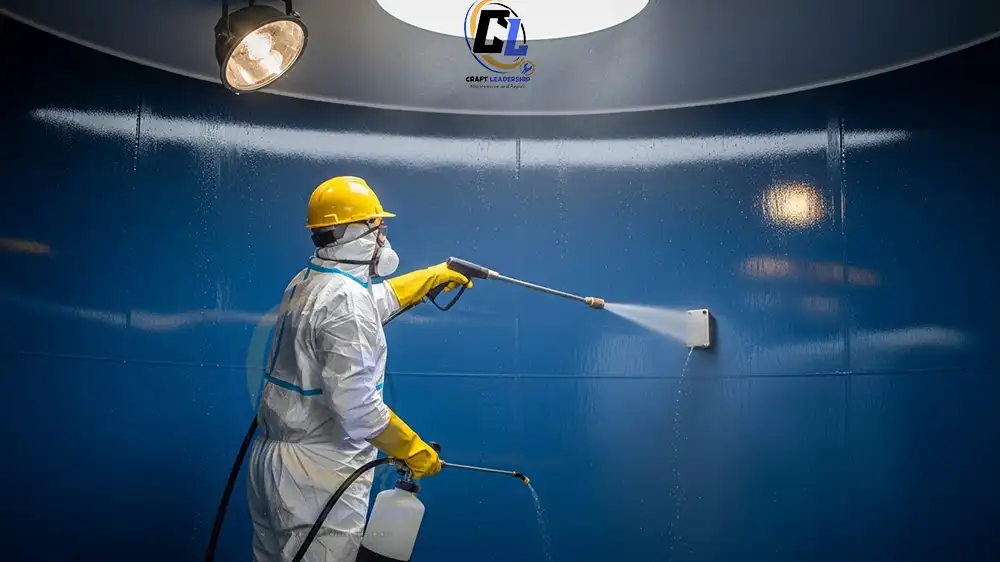 خدمات تنظيف وتعقيم خزانات المياه