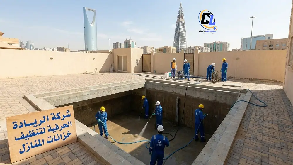 شركة تنظيف خزانات أرضية في الرياض