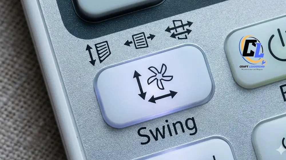 رموز زر Swing في ريموت المكيف