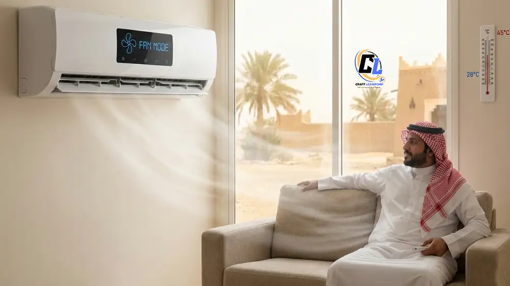 وضع Fan في المكيف